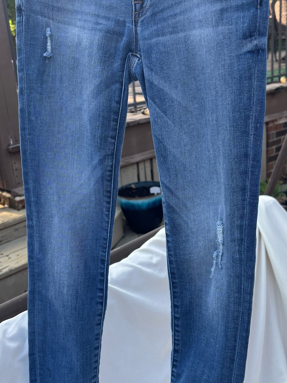 Tommy Hilfiger Women's Dark Blue Ankle Skinny Jeans